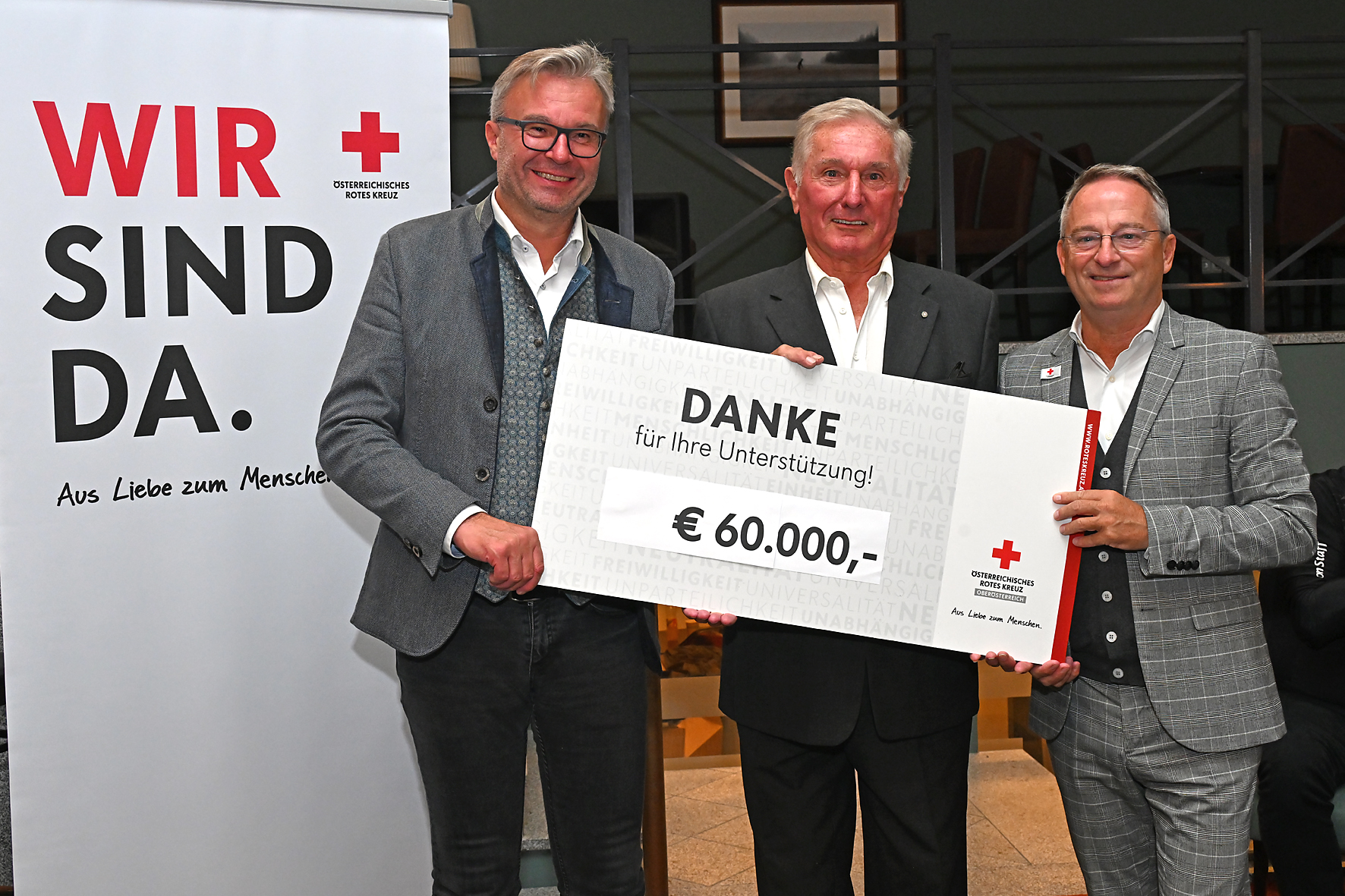 Rotes Kreuz Charity Golfturnier „Siegerehrung“